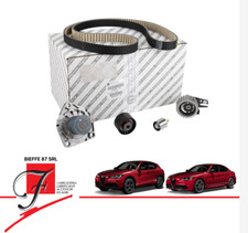KIT DISTRIBUZIONE + POMPA ACQUA ORIGINALE FIAT 6000629058 MOTORE FIRE 1.1 1.2