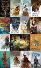 Complete Set Series - Lot of 16 Realms of the Elderlings books Robin Hobb Fool