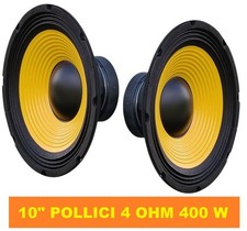 🇮🇹 COPPIA WOOFER 25 CM 4