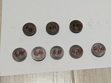 Piattelli registro gioco valvole FIAT FIRE Ø31mm – vari spessori NUOVI e usati