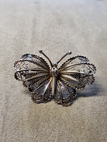 Splendida spilla farfalla - spilla,