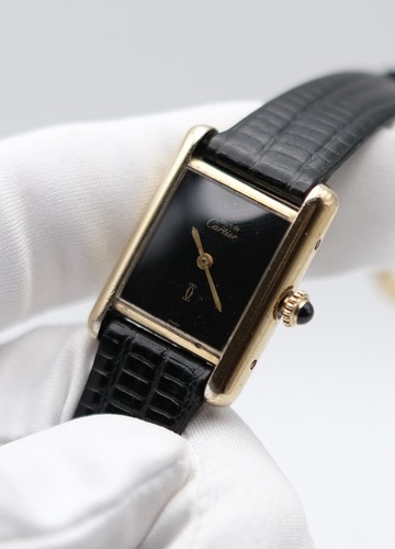 Cartier tank must vermeil - tank, sm