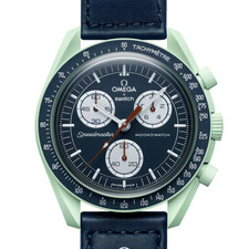 Omega swatch speedmaster - x,
