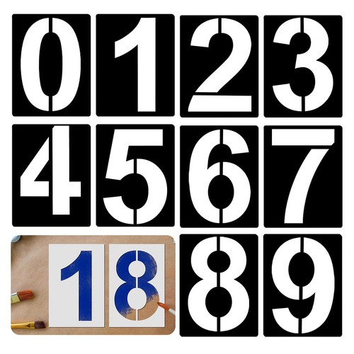 Misfun pezzi stencil numeri - misfun, 10