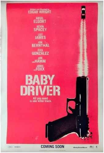 Baby driver affiche cinéma - driver,
