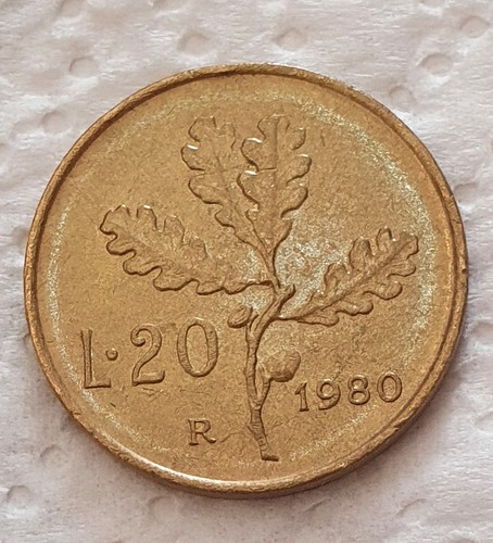 Repubblica italiana 20 lire - repubblica,