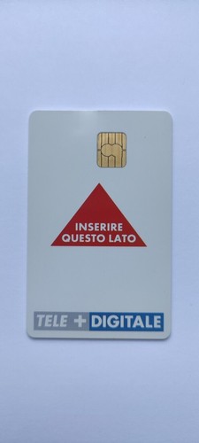 Smart card tele - tele+, digitale