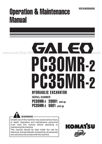 Komatsu galeo pc30mr - komatsu, pc30mr-2