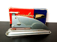 PINZATRICE U.S.A. VINTAGE SWINGLINE TOT STAPLER ANNI 50/60 DESIGN SCATOLA LATTA