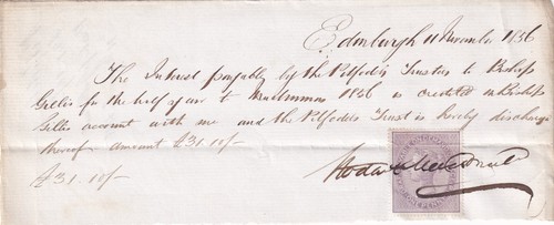 1856 edinburgh rarissima - 1856,,