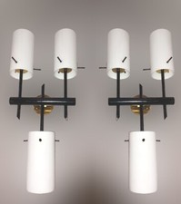 ARREDOLUCE ANGELO LELLI PAIR AUTENTIC  SCONCES 1950