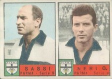 R@R@ FIGURINA PANINI COLLEZIONE1963/64*PARMA SASSI/NERI*REC
