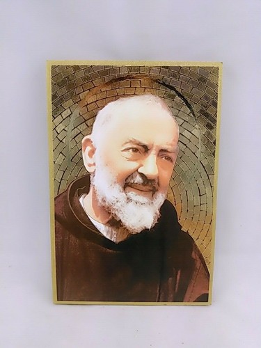 Quadro padre pio 5x11 - pio, cm