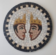 Quadri mosaici circolari arte