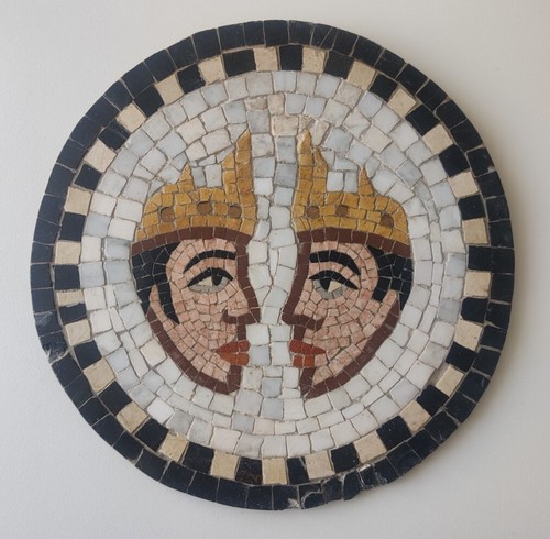 Quadri mosaici circolari arte