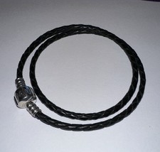 Pandora Leather Woven Black