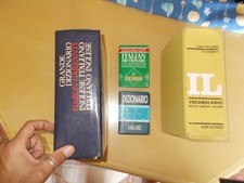 DIZIONARIO LATINO + INGLESE + 2 MINI DIZIONARI INGLESI LOTTO