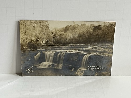 Cartolina rppc camp knox - camp,