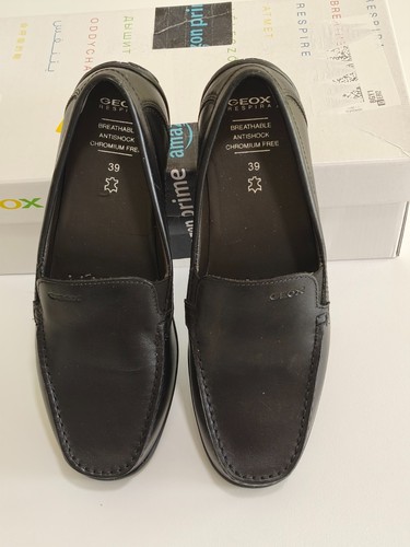 Geox mocassini nero eu - geox, 39