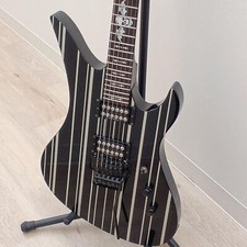 Schecter ad-a7x-ss-std tastiera usata corpo in mogano collo in mogano ebano