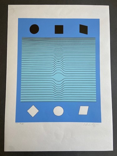 Victor vasarely omaggio béla - "omaggio,