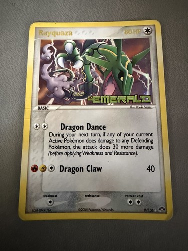 Rayquaza 106 emerald - 9/106,