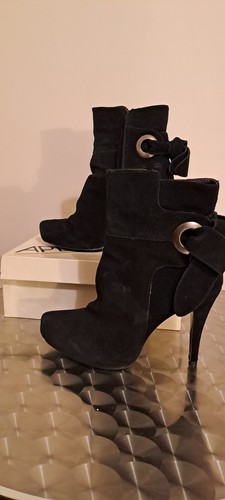 Scarpe stivaletti camoscio - scarpe,