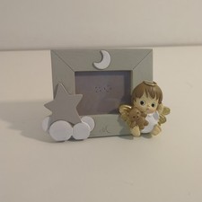 Portafoto in Resina con Angioletto 9,5x8,5 cm Marca Margot