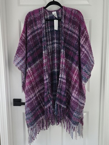 Poncho woolrich aperto - woolrich,