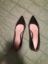 Scarpe CALVIN KLEIN DONNA, nere, vernice, nuove 