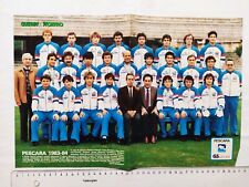 POSTER PESCARA 1983-1984 GIS GELATI GUERIN SPORTIVO