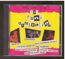 CD Musica The Punk Generation Live And Loud Usato 