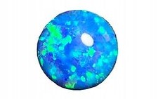 OPALE ARLECCHINO BLU cabochon