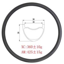 MTB XC AM Bici 36*28mm 29er