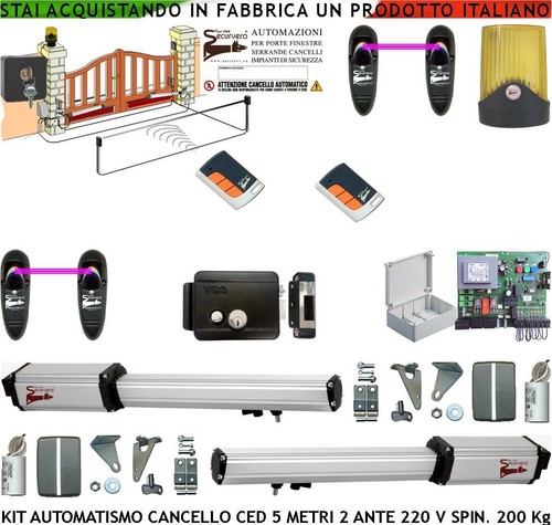 Cancello ante kit ced - cancello,