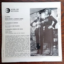 Gaber maria monti - 7", la