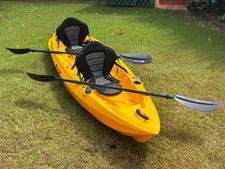 Kayak Mojito Big Mama 2+1 Posti – GIALLO – come NUOVO! + Fishing FULL PACK