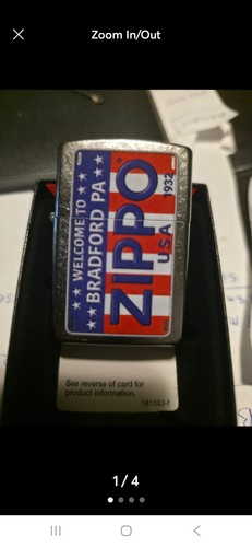 Raro zippo bandiera americana - raro,