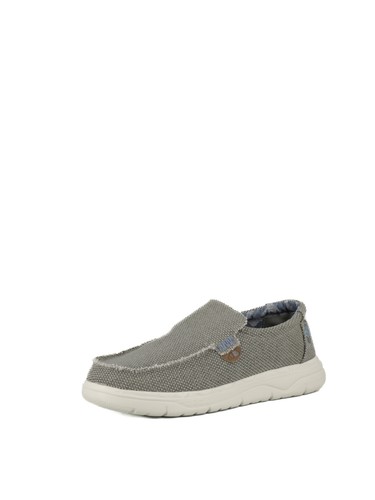 Mocassini comfort uomo grigio