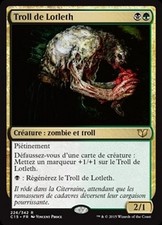 MTG Magic C15 - Lotleth Troll/Troll de Lotleth, French/VF