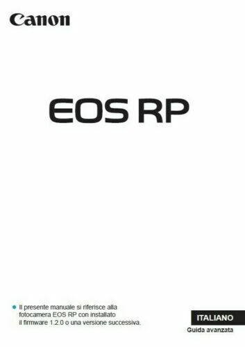 Per canon eos - canon, manuale