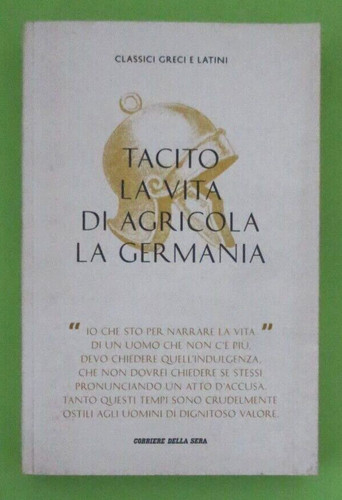 Tacito vita di agricola - la,