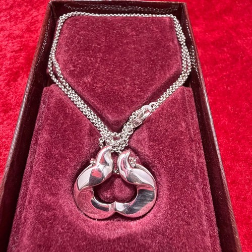 Ciondolo cuore artista argento