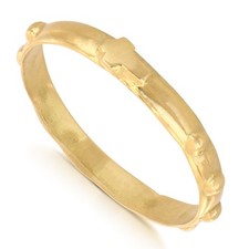 Anello rosario oro giallo 18kt