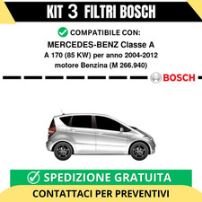 KIT BOSCH 3 Filtri tagliando