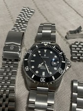 Orologio Steinhart Ocean One 39 mm ceramica nera automatico svizzero subacqueo 103-0981