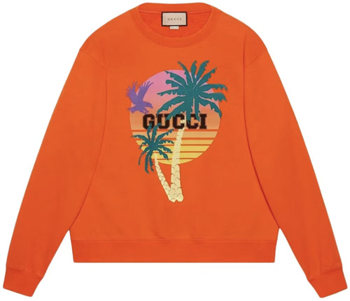 Felpa gucci love parade cotone - gucci,
