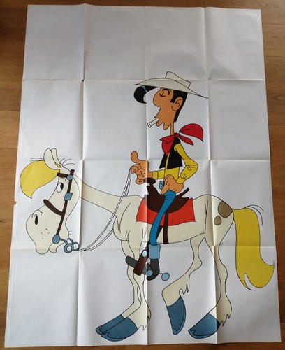Lucky luke affiche - lucky,