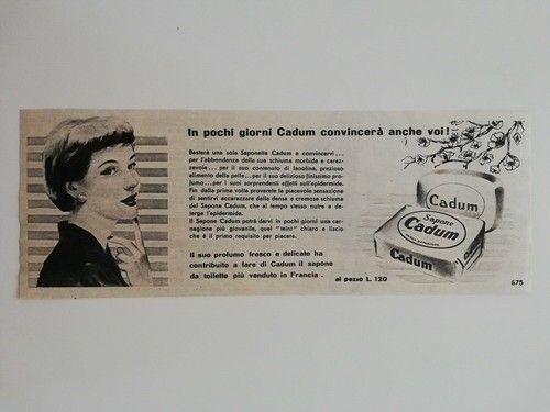 Clipping pubblicità 1951 - clipping,