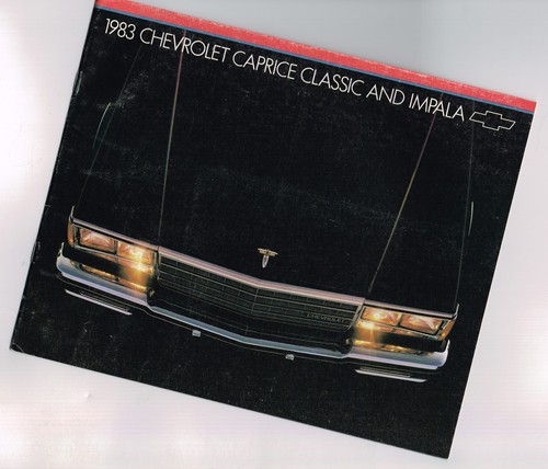 Brochure auto chevy caprice - auto,